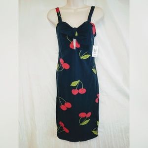 NWT Vibe Sportswear Sundress M Midi Cotton Blend